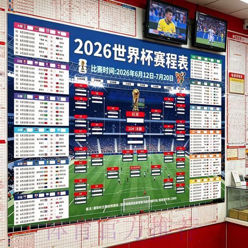 2026年世界杯赛程安排及中国体育彩票竞猜指南